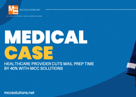 MCC_Tweets's tweet image. One regional healthcare provider cut prep time by 40% + reduced costs with MCC’s folder inserters &amp;amp; mail outsourcing.

📋 Read the story →  zurl.co/IIKf0 
#mccsolutions #mailingguide