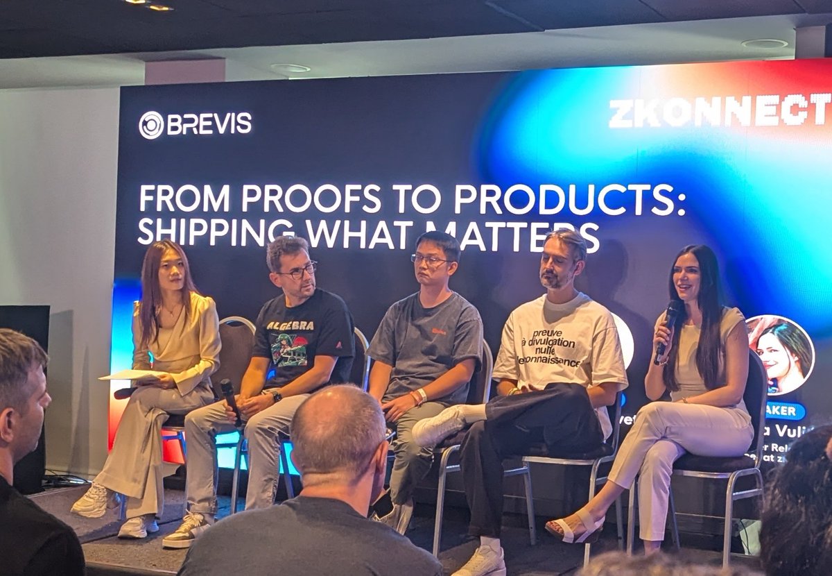 0xMilica's tweet image. Today at ZKONNECT I had an opportunity to speak about Zero Knowledge Proofs, why did we choose to verify them at @ZKVProtocol ✅

📍 @EFDevcon Buenos Aires, Argentina 🇦🇷