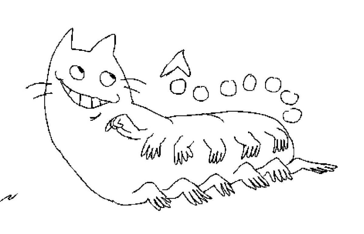 CathChicken's tweet image. Take a wild guess who I drew today