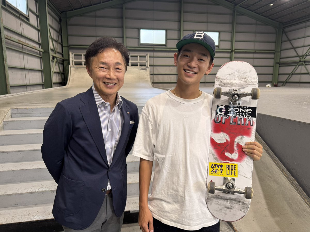 nikkan_boat's tweet photo. 今回の #DreamRunner は
プロスケートボーダーの #白井空良 選手😍😍😍

クリエイターとしての顔にも注目です😜

【前編はこちら】
https://t.co/iQ6Aymcvwz

【後編はこちらから】
https://t.co/D9jkogNAVq

#ボートレース ＃植木通彦 https://t.co/D96uaka7iv