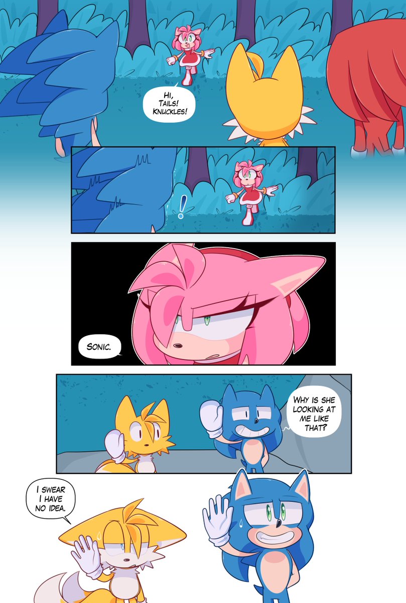 Emerald_Kora's tweet image. Sonamy comic 🩷 - MY BOY
Chapter 5 (3/?)  

Enjoy it &amp;amp; like for part 4  n-n
#Sonamy #SonicUnleashed