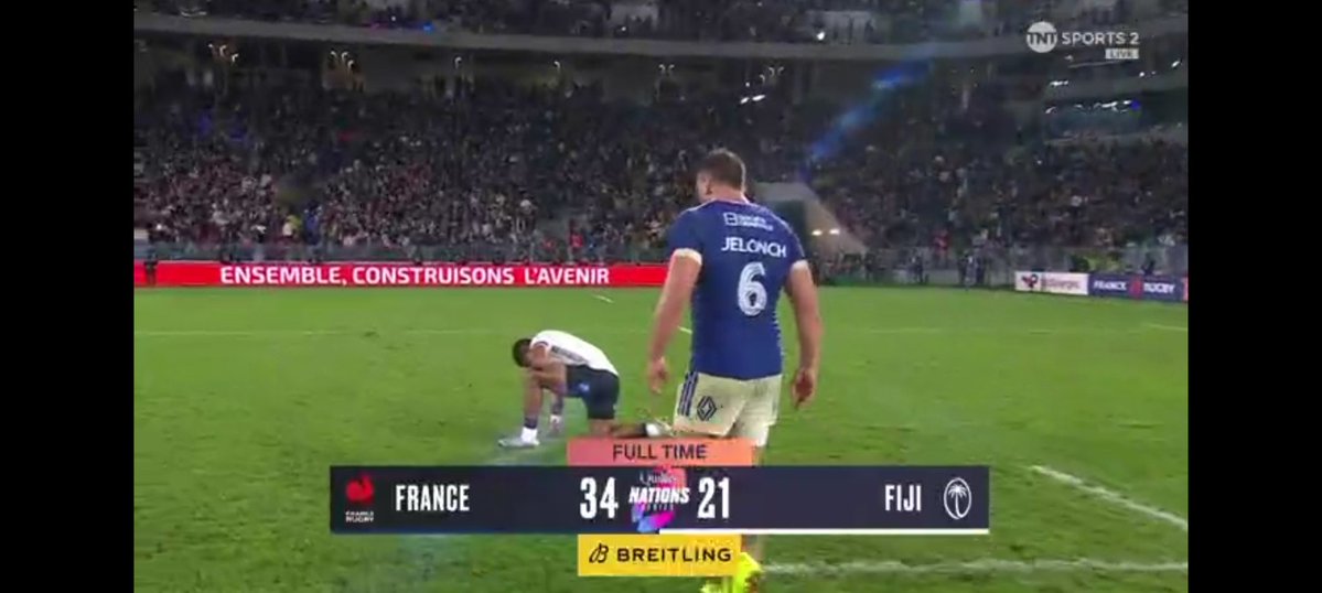 Sidharth_World_'s tweet image. France 🇫🇷 return to winning ways in the Autumn Nations Series, defeating Fiji 🇫🇯 34-21, surged to a 21-0 lead with three early tries before🇫🇯 bravely battled back to level at 21-all, but late tries from Nicolas Depoortere &amp;amp; Thomas Ramos sealed a hard-fought🇫🇷victory ✍️. 

#FRAFID