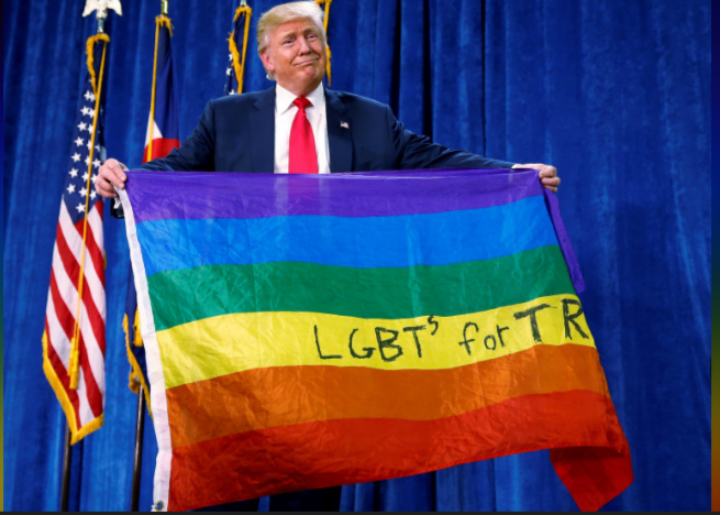 Thank you M.A.G.A cult, for the first ever bisexual president. 🤣