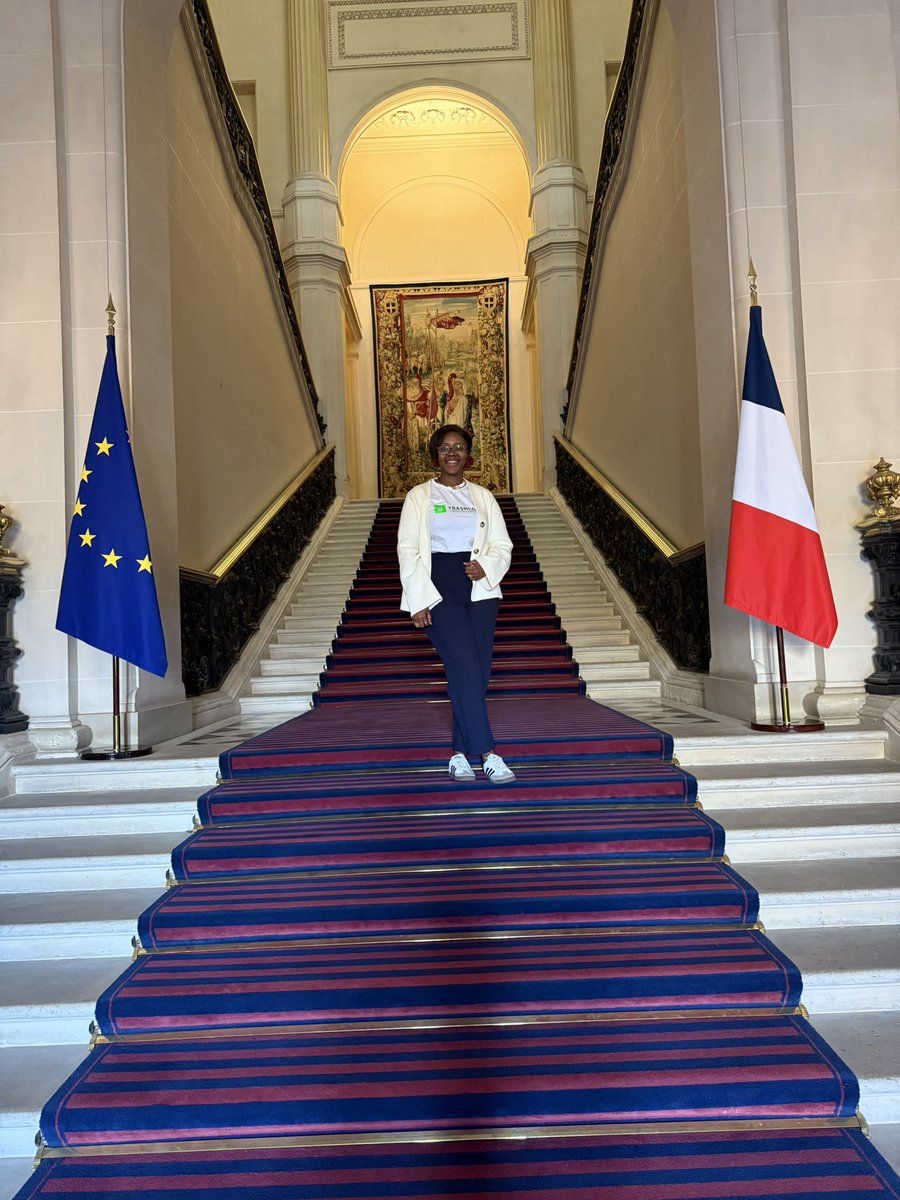 Phebeola_'s tweet photo. The future of waste is circular, traceable &amp; African‑led, and France can lead with us🇫🇷🌍♻️
At #AmbitionAfrica2025, I represented @Trashcoin_hq to show how tech turns waste into prosperity.
EU 2030 goals need more rPET, Africa can supply it.
Let’s co‑create a circular future. https://t.co/UHS3HmsU2W