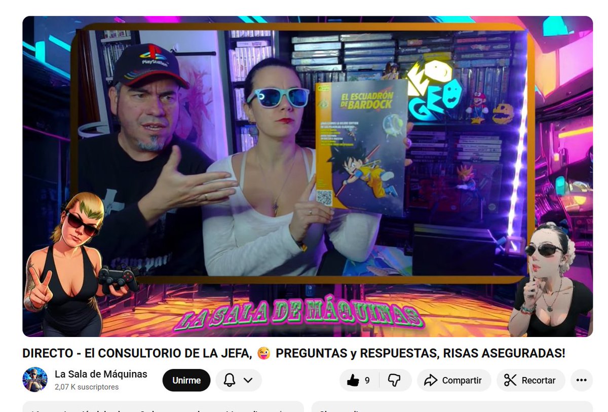 Ojoooo <a href="/LaJefaCosplays/">La Jefa 🎮👙</a> <a href="/salademaquinas8/">La Sala De Máquinas</a> youtube.com/watch?v=vVists…

<a href="/TheBardockSquad/">El escuadrón de Bardock</a>