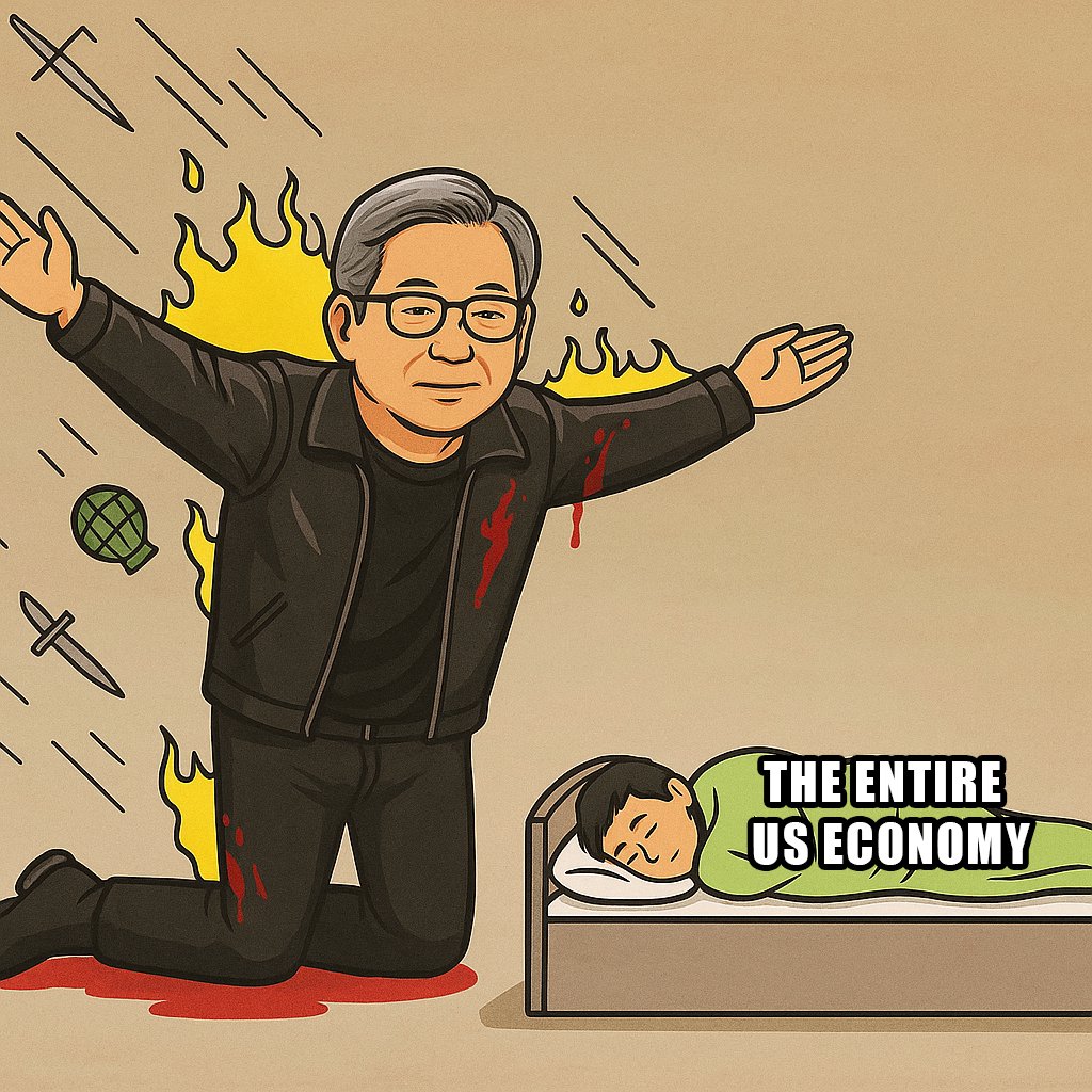 We could use a hero right about now.  $NVDA