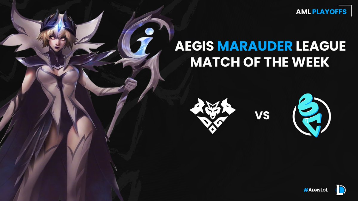 AML Playoffs start tonight. Tune in at 730PM ET to catch the best of 5 fearless action!

⚔️: <a href="/DoradoEsports/">Dorado Gaming</a> Xi vs. <a href="/BingChillersSzn/">Bing Chillers</a> TBD
🎙️: <a href="/QuaxCasts/">Gavin “Quax” Hung</a> and <a href="/Tokeybee/">Tokeybee</a>
📹: <a href="/Kaddiee_/">Kaddie</a>
 
⬇️LINK BELOW⬇️