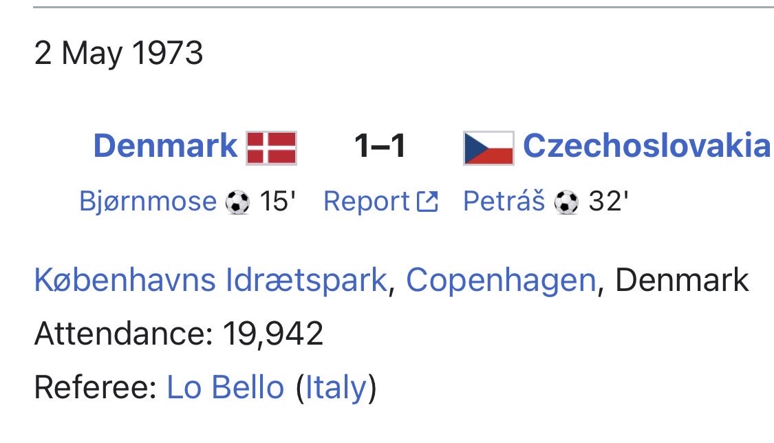 Before 1974, Scotland had failed to qualify for the World Cup for years. Thanks to surprising draw in a Denmark game, they made it the finals. History repeats itself…