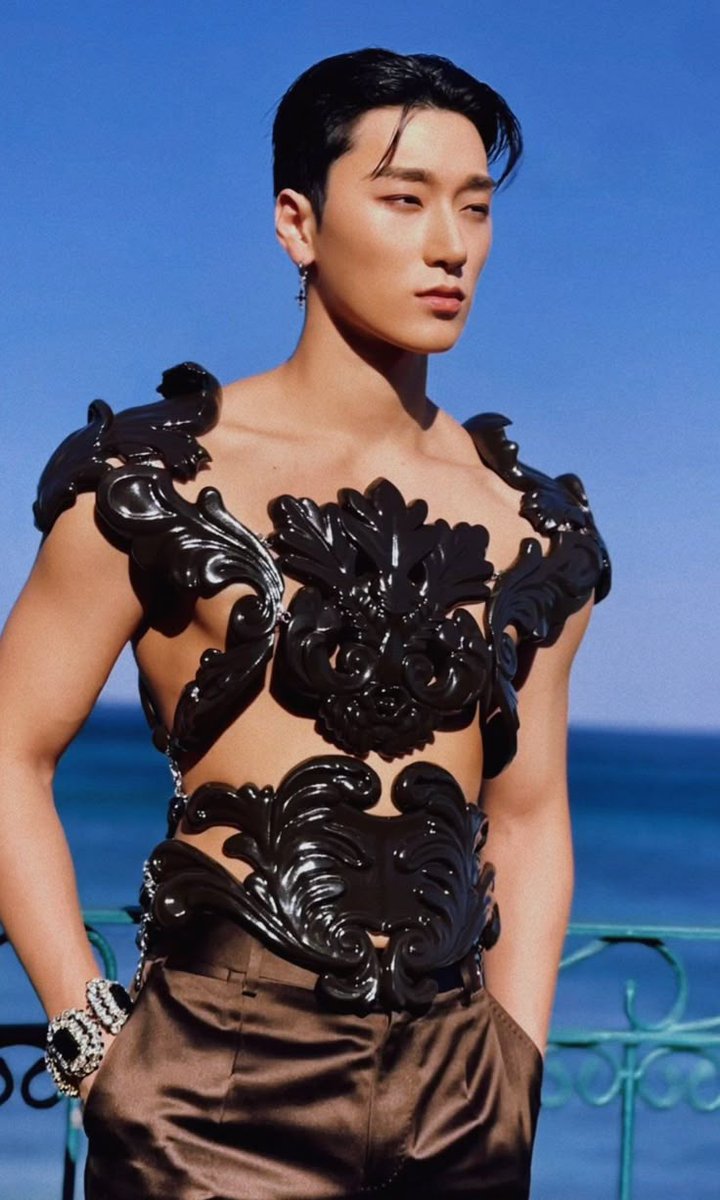 i mean. yeosang but i selfishly want san in it. it's like the opposite of this look: