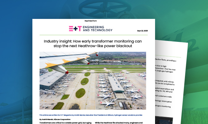 H2scanCorp's tweet image. Prevent the Next Blackout Before It Starts

Every major outage tells the same story: A small fault went unnoticed. At Heathrow, that fault started in a transformer.

New article in Engineering and Technology by H2scan.
hubs.la/Q03TVzX00

#EnergyReliability #GridReliability