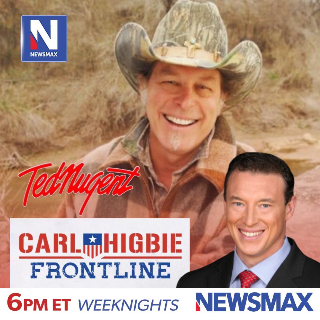 Watch me on “Carl Higbie: Frontline” on NEWSMAX.
