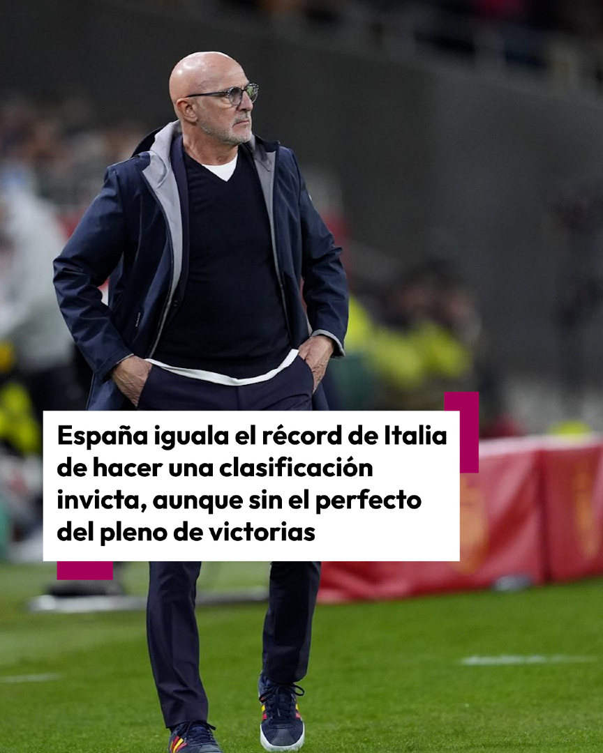 101TVSevilla's tweet photo. ⚽🏟️España empata 2-2 contra Turquía en La Cartuja y jugará su decimotercer Mundial consecutivo.
📲Más información, en https://t.co/bSKgLQK0Sl
#España #Clasificada #Mundial #Fútbol #Deporte https://t.co/qiqWbtrROc