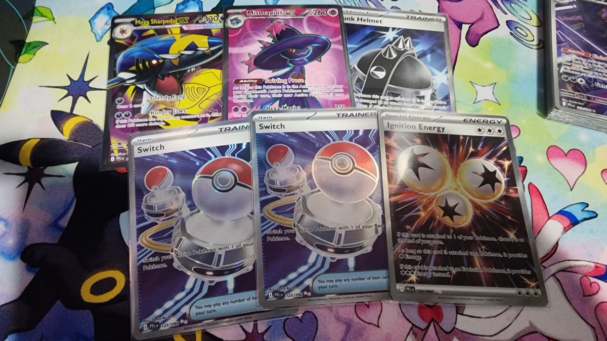 Had a fun time opening up the Phantasmal Flames pokemon stuff I was able to get with everyone. Little bummed that there was no special Illustration Rare in the booster box this time, but overall had a fun time. 

May slow down on the pokemon streams due to the cost of everything.
