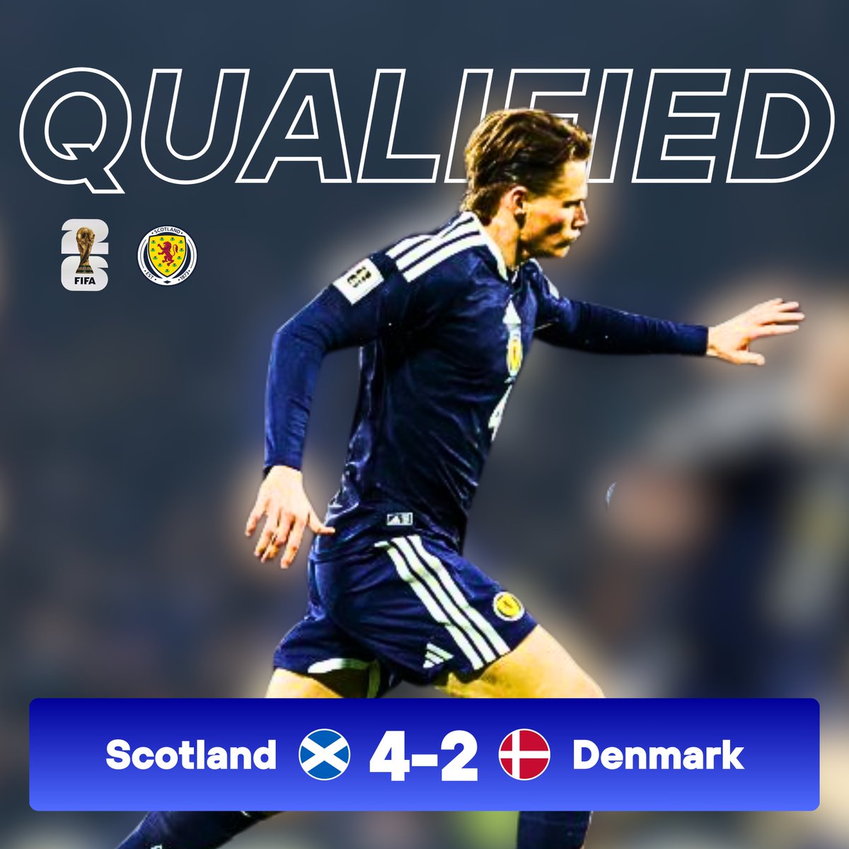 LFStreams2's tweet image. 🏴󠁧󠁢󠁳󠁣󠁴󠁿The Scots are off to the World Cup!!

#SCODEN #WorldCupQualifiers #LFS