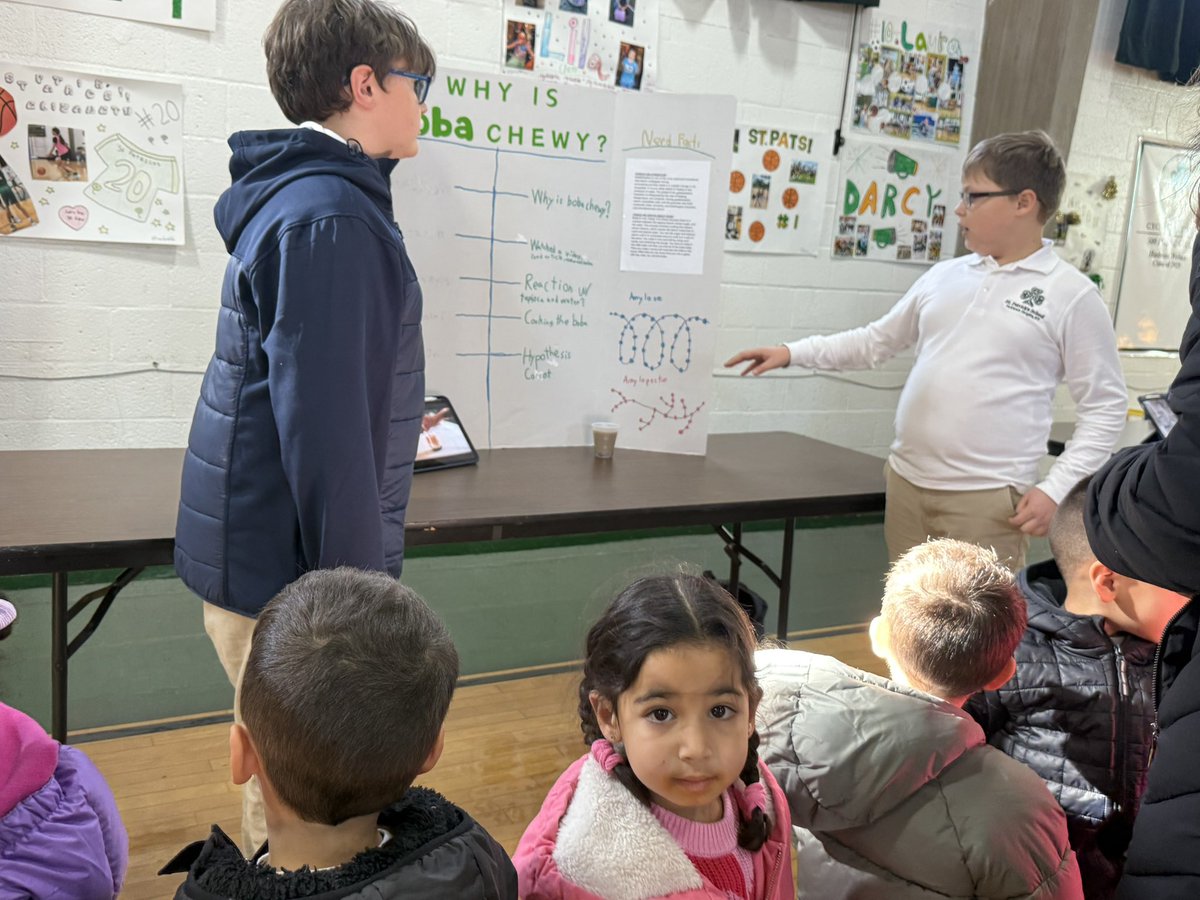 StPatsYorktown's tweet image. Our Annual Grade 6 Science Fair! 🧪 🧫 🧬 #StPatsPride #ScienceIsFun