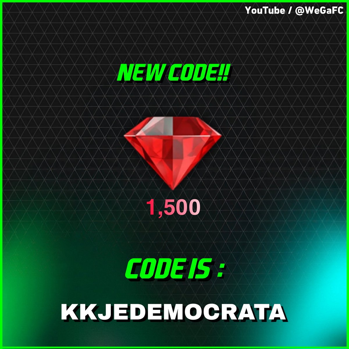 New FC MOBILE Redeem Code 🚨 :
🎁 ( KKJEDEMOCRATA )
Redeem Here : redeem.fcm.ea.com
GOOD LUCK 🤞🏻❤️
<a href="/EASFCMOBILE/">EA SPORTS FC MOBILE</a>