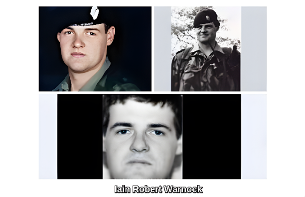 OnThisDayPIRA's tweet photo. #OnThisDay in 1992 the IRA murdered Iain Robert Warnock, married father. Off duty RIR soldier shot in front of son (3) Both waiting for wife/mum finishing work  at Seagoe Industrial Estate, Portadown. Victim fired back #OTD. Granda: I`m told he keeps talking about "Daddy`s head." https://t.co/ljdTn19UK9