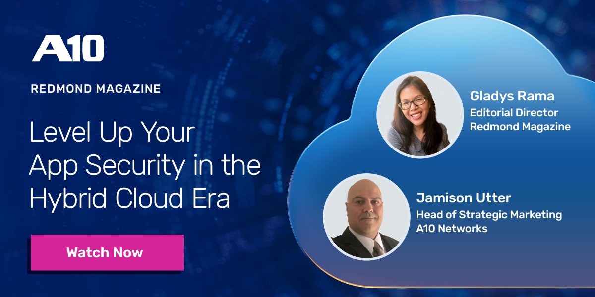 Modern cloud environments create new security traps. 

<a href="/Redmondmag/">Redmond magazine</a>’s Gladys Rama and A10’s Field CISO Jamison Utter break down the biggest hybrid-cloud security gaps and how to close them before attackers strike.

Watch on demand. ▶️ bit.ly/47JUiKK