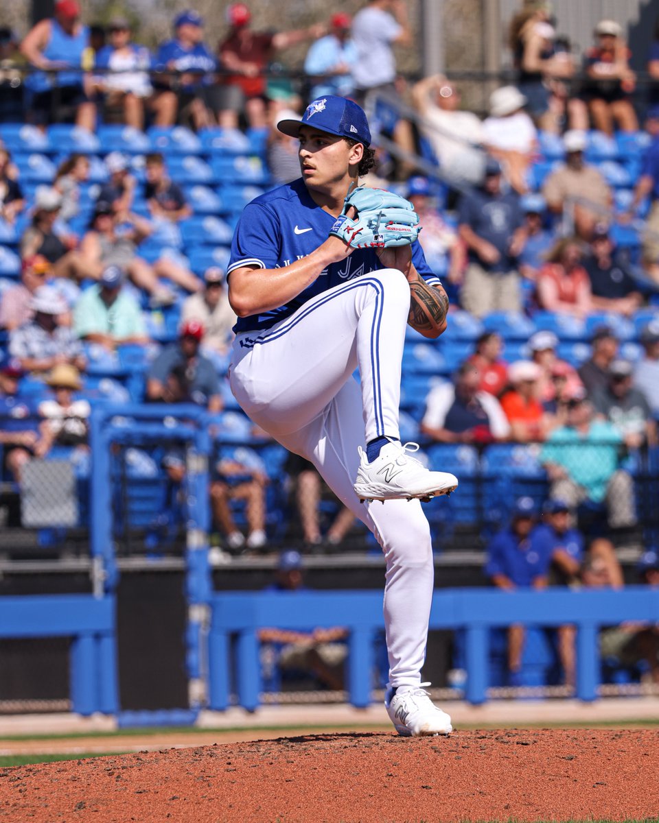 BlueJays's tweet image. ROSTER UPDATE:
 
🔹 LHP Ricky Tiedemann has been selected to the 40-man roster