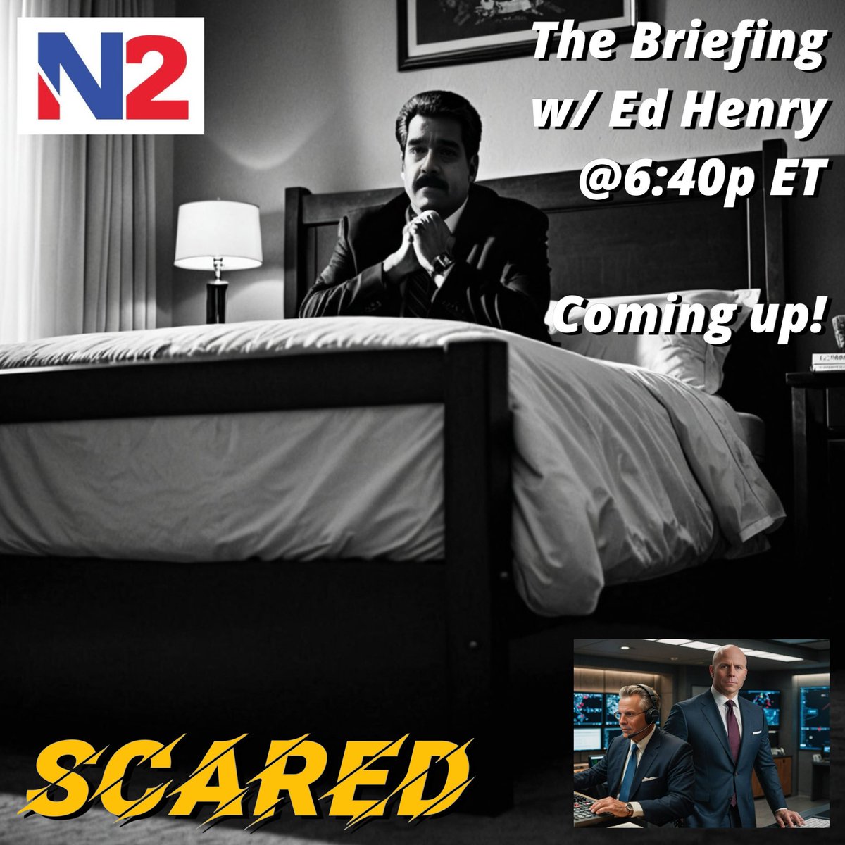 T_S_P_O_O_K_Y's tweet image. Catch @the_irascible and me when we join @edhenry on his program The Briefing, at 6:40 PM ET tonight on @NewsmaxII