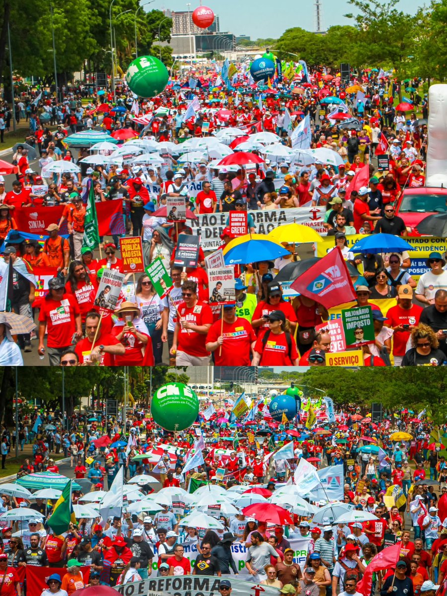 Servidores públicos são a espinha dorsal do país. Respeito e valorização já! #DefendaoBRASIL  #ServicoPublicoÉDireito #BandidosnaRefAdministrativa