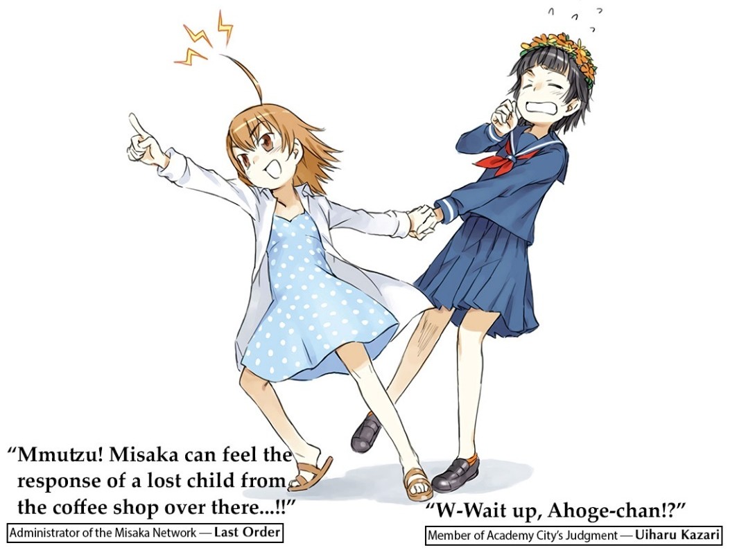 Ahoge-chan!