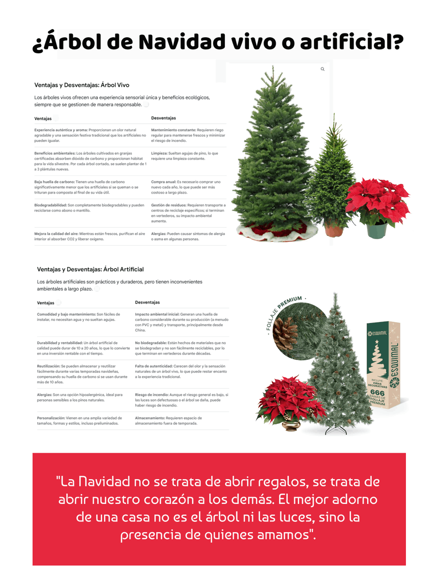 LauraUlloa_CUN's tweet photo. ¿CELEBRAS LA NAVIDAD?
Es el momento perfecto para planificar las compras de temporada pensando no solo en la calidad y buen precio de los artículos que adquiriremos, sino también en su sostenibilidad.
Elige en conciencia y disfruta al máximo la Navidad.
#PiensaVerde ♻️
#RRR https://t.co/MHnhewOYam