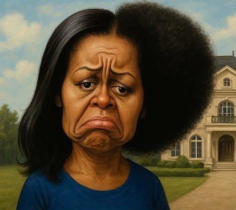 Here is Michelle Obama. Michelle wants everyone to know how unhappy she is - mostly because she thinks white peoples care about her hair. She is well educated and a graduate of Princeton University with a law degree from Harvard. She’s been married for years and has two