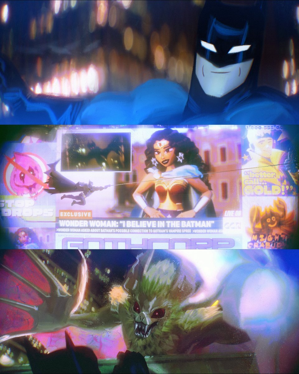 BAT OR MAN?? #batman #manbat #wonderwoman