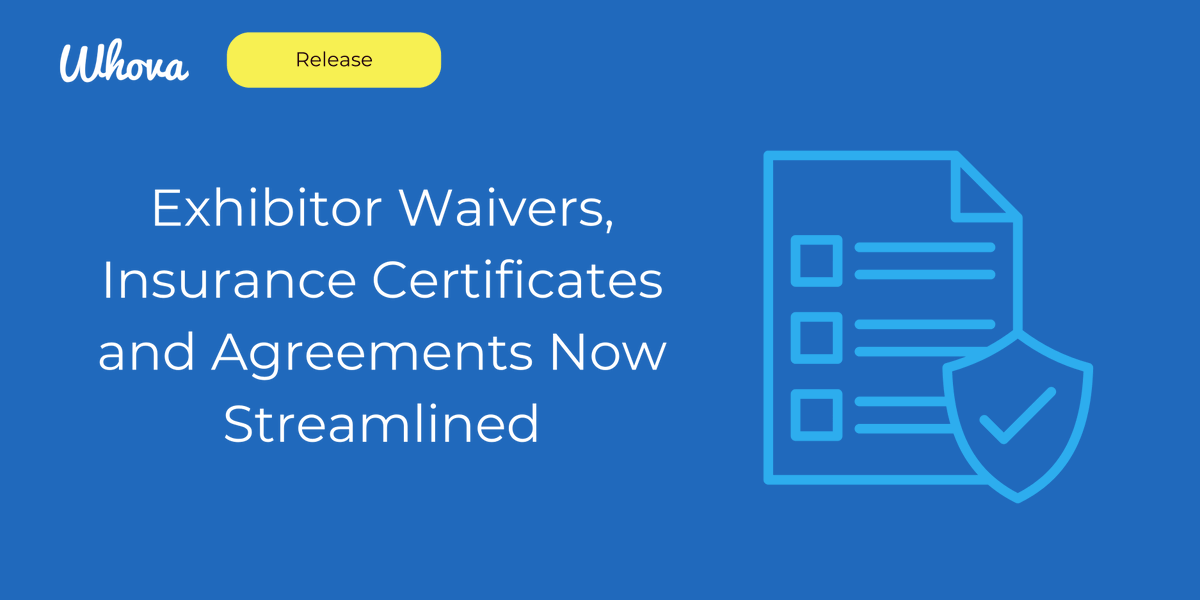 We’ve recently released our Exhibitor Compliance Forms feature, and it's been a big hit! 📄

Now you can collect, track, and manage all your important exhibitor documents—with less stress and more peace of mind. ✨

Learn more: whova.com/blog/collect-c…