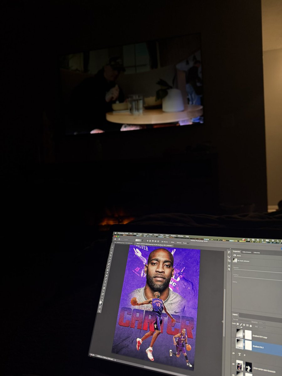 ShirkoGraphX's tweet image. Vince Carter design loading...