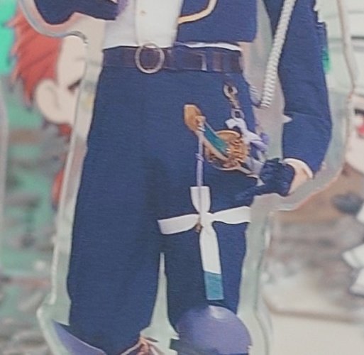 ATTACKer211's tweet image. 膝丸がどこで10作ってるかぜんぜんわかんなくて、太ももに巻いてるそれじゃないよね…って思ったら、それだった！ちゃんと指してた！！商品画像だとわからなかった…