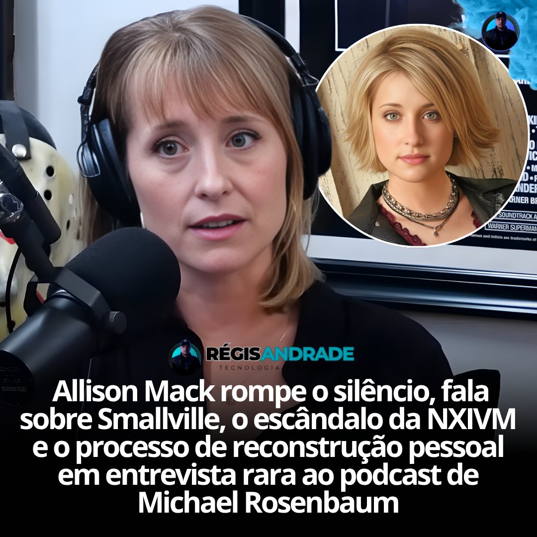 atualizamee's tweet image. Allison Mack abre o coração na entrevista com Michael Rosenbaum, revisita sua trajetória de Smallville ao envolvimento com a NXIVM, reconhece erros e relata o impacto emocional...

Matéria completa - regisandrade.com.br/allison-mack-r…

#AllisonMack #MichaelRosenbaum #Smallville #NXIVM