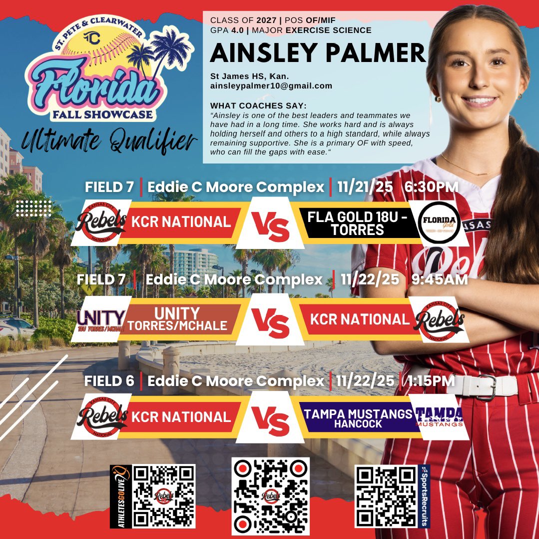 Can’t wait for this upcoming weekend! See you in Florida 😉
<a href="/IndStSoftball/">Indiana State Softball</a> <a href="/Gorilla_SFB/">Pitt State Softball 🥎</a> <a href="/UEAthletics_SB/">UE Softball</a> <a href="/SIUESB/">SIUE Softball</a> <a href="/SEMOsoftball/">SEMO Softball</a> <a href="/SailfishSB/">PBA Softball</a> 
<a href="/CoastalSoftball/">Coastal Carolina SB</a> <a href="/UNISoftball/">UNI Softball</a> 
<a href="/EIU_Softball/">Eastern Illinois Softball</a> <a href="/KentStSoftball/">Kent State Softball</a>