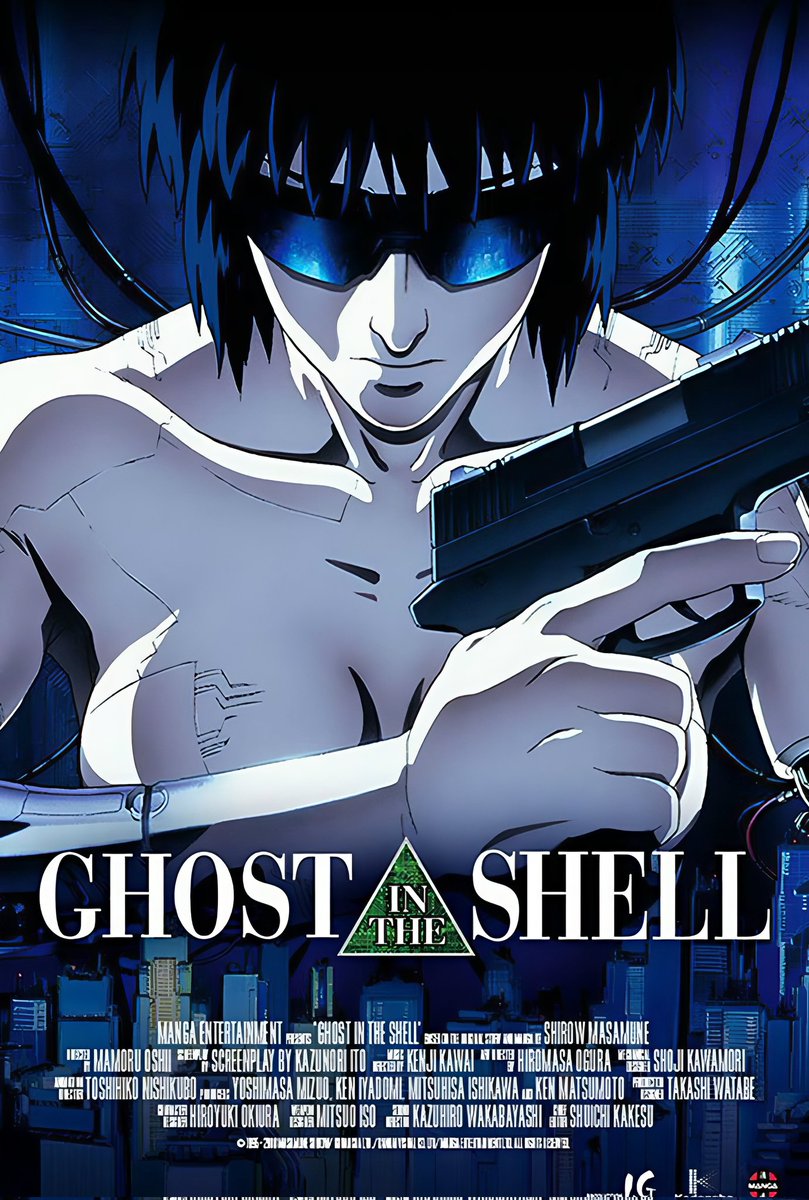 AnimetrendsLA's tweet image. Un día como hoy, hace 30 años.
#GhostInTheShell