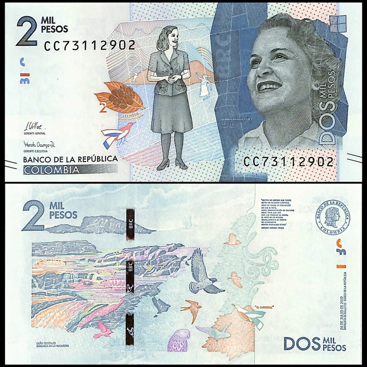 ukissek's tweet image. Taka #ciekawostka
@K_Stanowski podczas dzisiejszej Godziny Zero powiedział, że ma 2 miliony kolumbijskich pesos. Faktycznie, mogło mu się tak wydawać, bo na banknocie jest napisane &quot;2 MIL PESOS&quot;.
Tyle że w Kolumbii językiem urzędowym jest hiszpański, a w tymże języku &quot;mil&quot;…