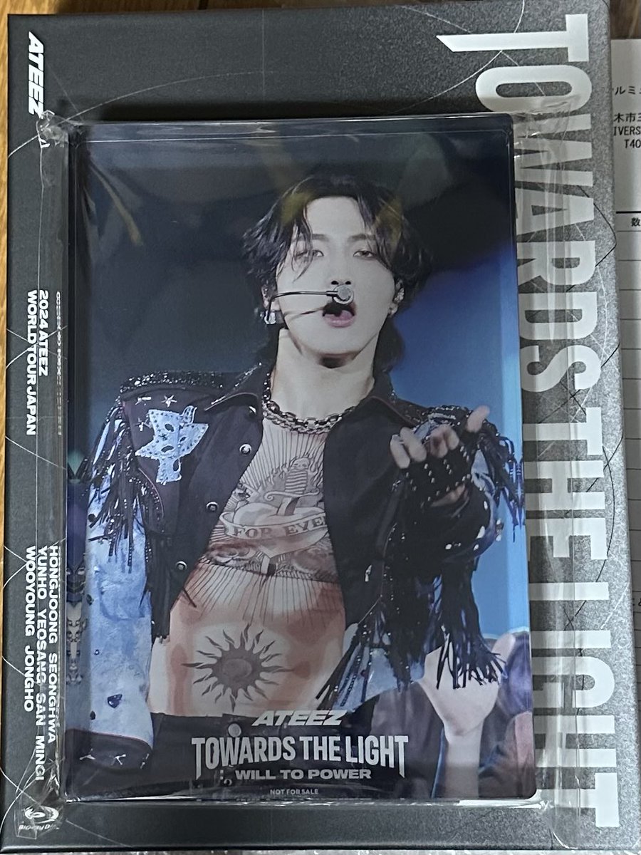 ATEEZ 「TOWARDS THE LIGHT : WILL TO POWER IN JAPAN」 DVD &Blu-ray