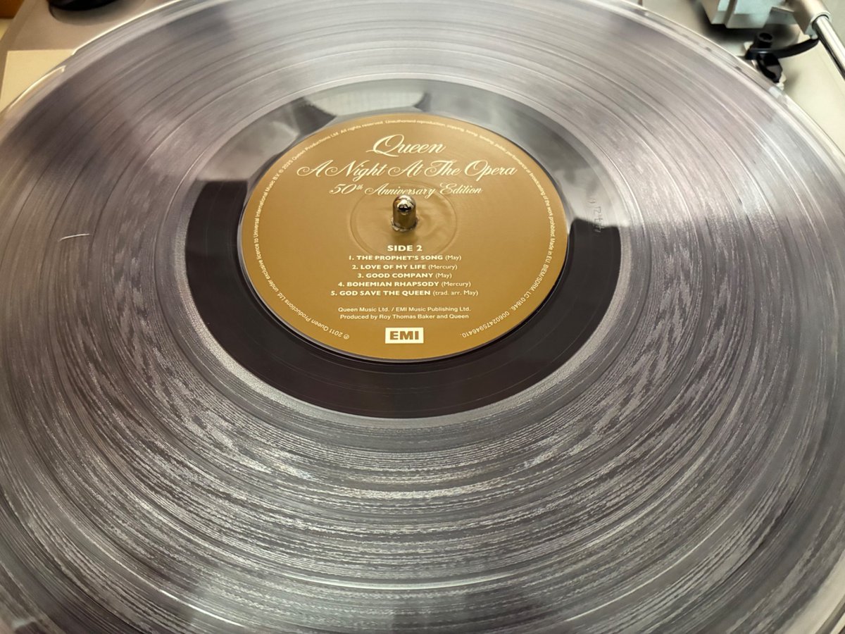 オペラ座の夜50周年記念盤、めっちゃ高音質！