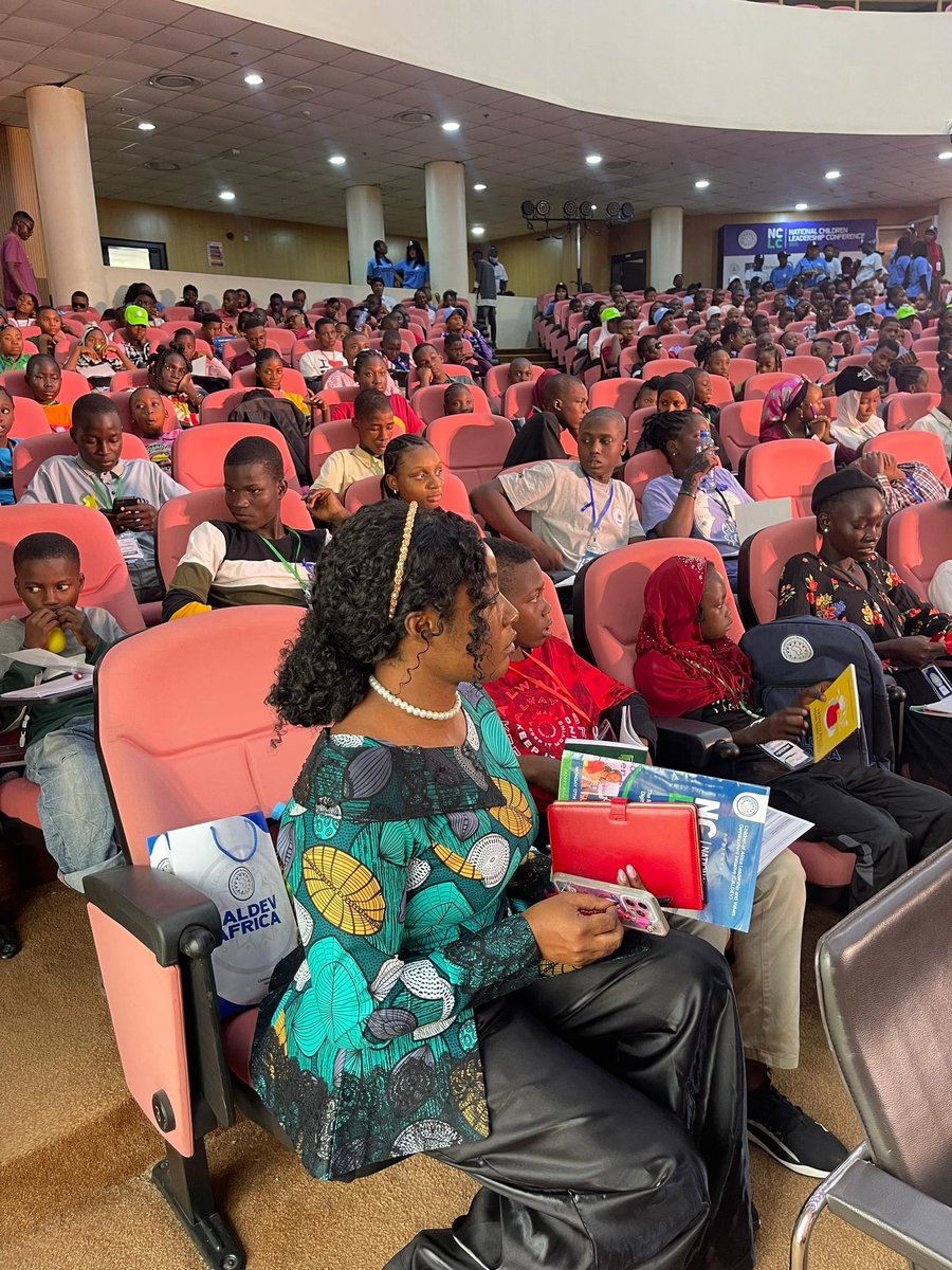 LilyTofunmi's tweet photo. Day 2 ✔️ Done and dusted!
Three more impactful days to go.
Day 1 was all about delegates arrival,today we stepped fully into learning, leadership, and priceless experiences.
#CALDEV #NCLC2025 #ChildrenLead https://t.co/Or3WLpEwhb