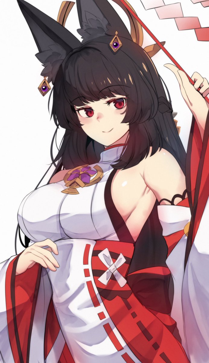 HimeHinghoi's tweet image. Long ears fox miko in training 🦊