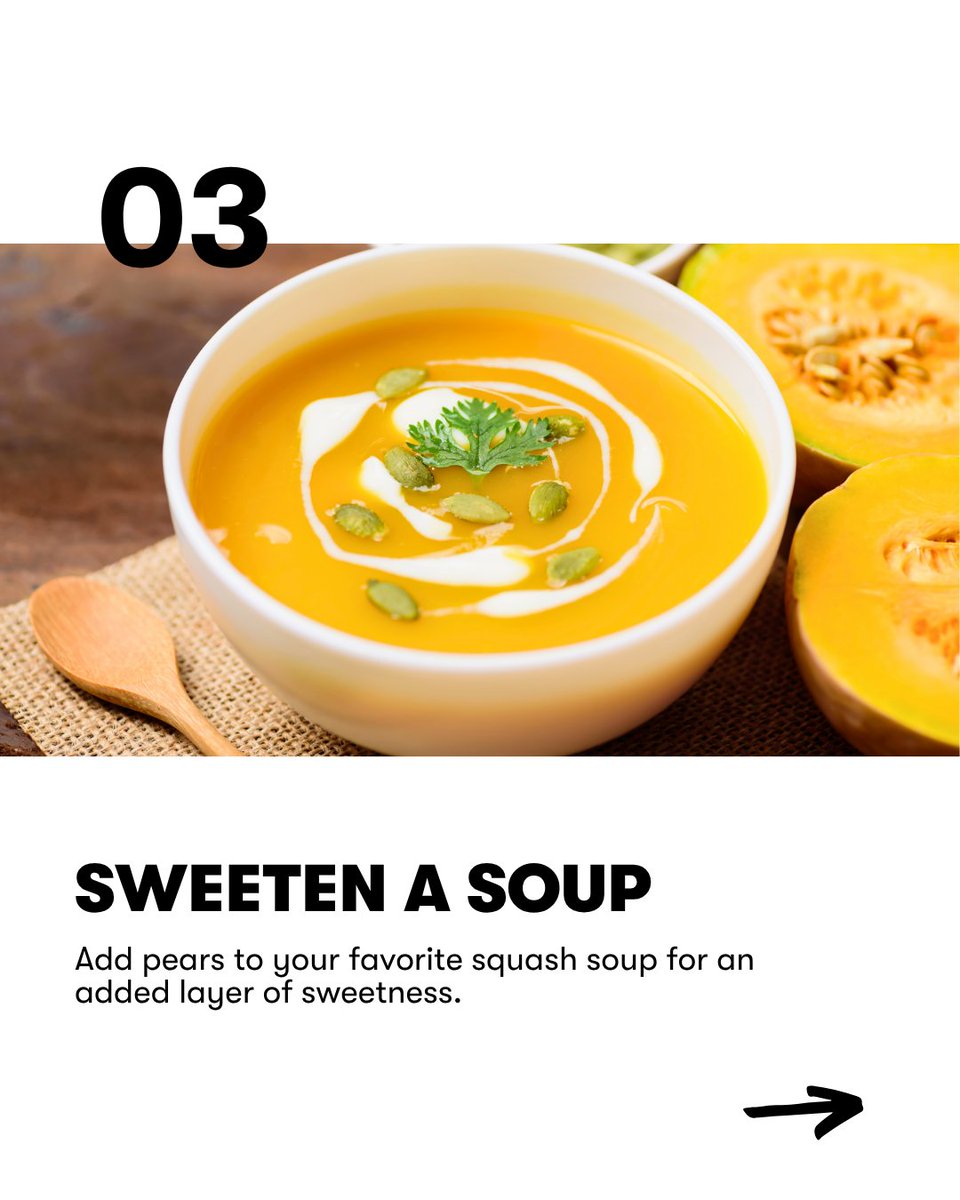 Fruits_Veggies's tweet image. 🍐 Meet your new pear-fect inspo! There are so many delicious ways to enjoy pears all season long—think fresh snacks, sweet treats and fun swaps that make every bite pop. Find more ways to enjoy pears: tinyurl.com/r43n9rxk 

#haveaplant #pears