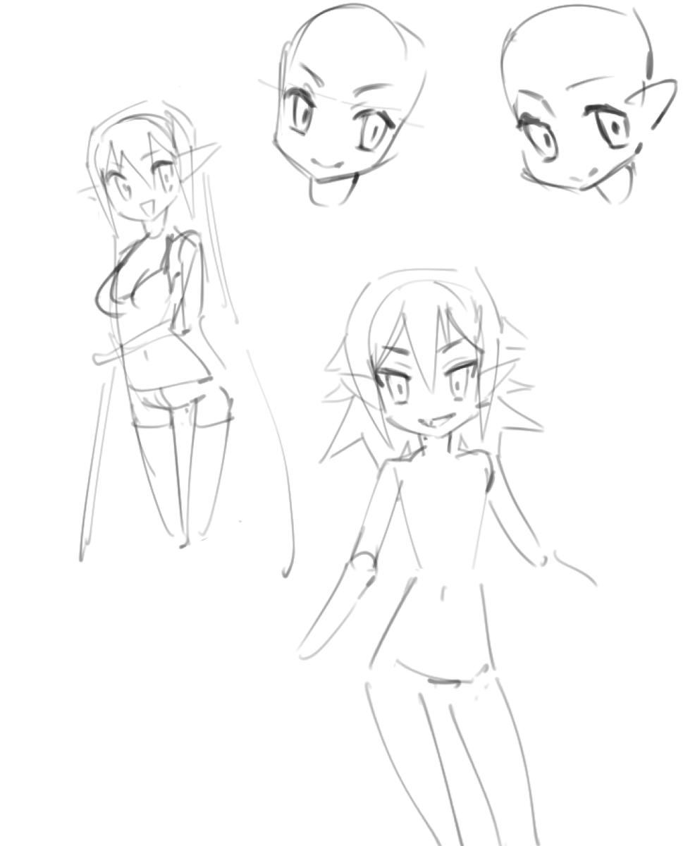 practice, inspired in Disgaea style