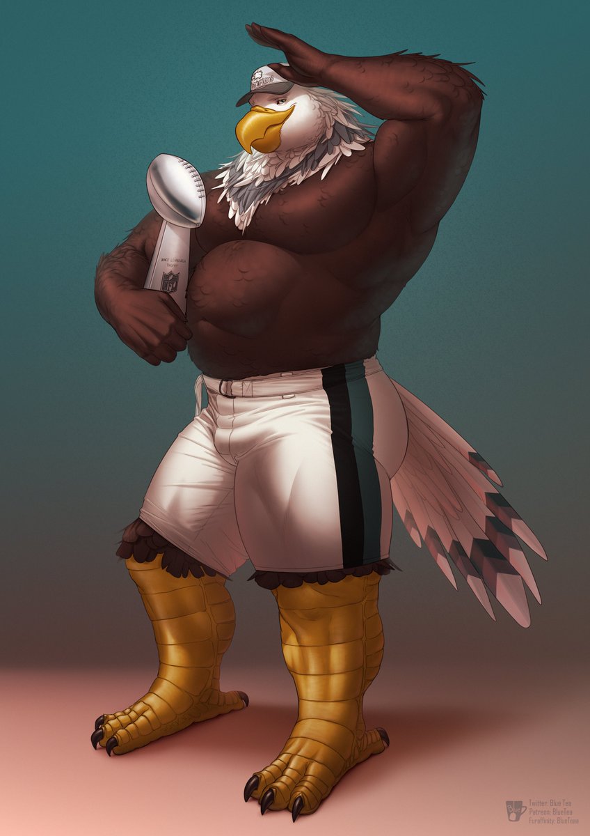 Swoop (Philadelphia Eagles) with his trophy

by <a href="/BlueTeaaaa/">Blue Tea</a>