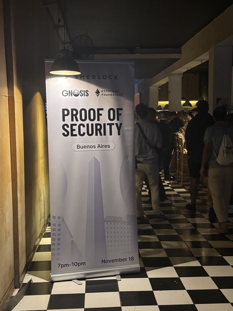 coverage_labs's tweet image. A lot of top security researchers here, discussing how to secure a trillion-dollar Ethereum.