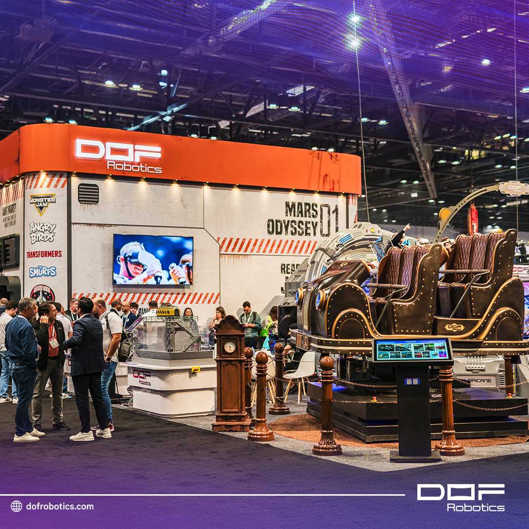 dofrobotics's tweet image. 🎉 Day 1 at IAAPA Expo 2025 started strong filled with excitement, big reveals, and unforgettable moments.

From the moment the doors opened, our booth was filled with energy curiosity, excitement, and amazing conversations that set the tone for an unforgettable week.

Today, we…