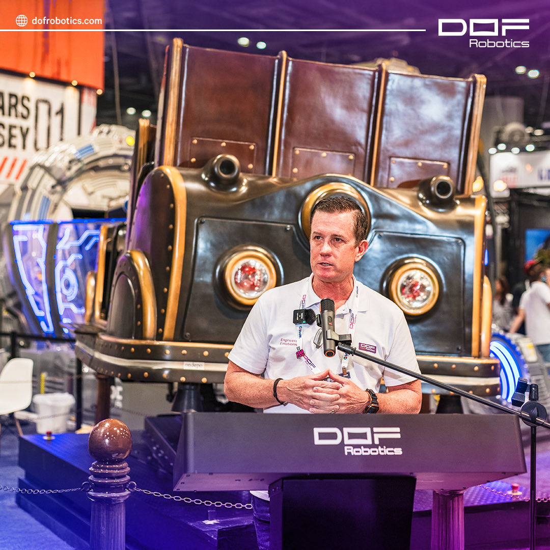 dofrobotics's tweet image. 🎉 Day 1 at IAAPA Expo 2025 started strong filled with excitement, big reveals, and unforgettable moments.

From the moment the doors opened, our booth was filled with energy curiosity, excitement, and amazing conversations that set the tone for an unforgettable week.

Today, we…