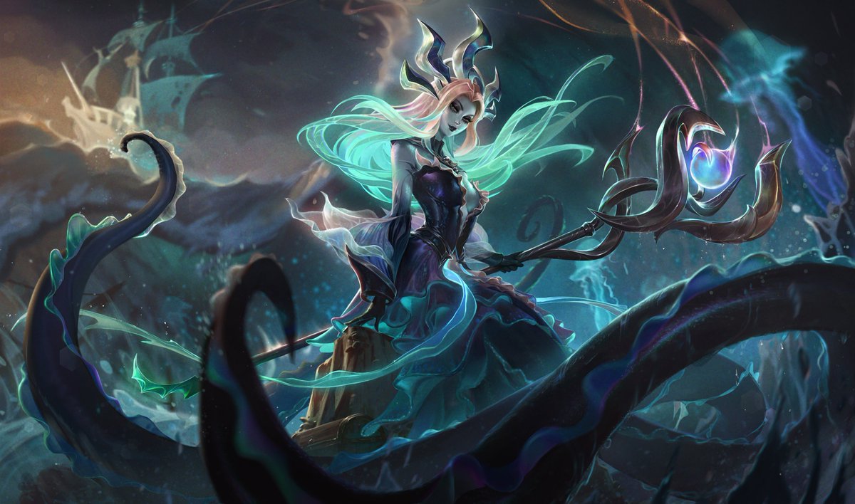 YozuLoL's tweet image. I&apos;d really love to see Riot release more skins that include popular champ combos together like Diana/Yasuo, Orianna/Nocturne, Camille/Galio, Ez/Karma etc. 

They&apos;re usually super creative when it comes to making  a bunch of different champs fit into a specific theme. And it&apos;s…