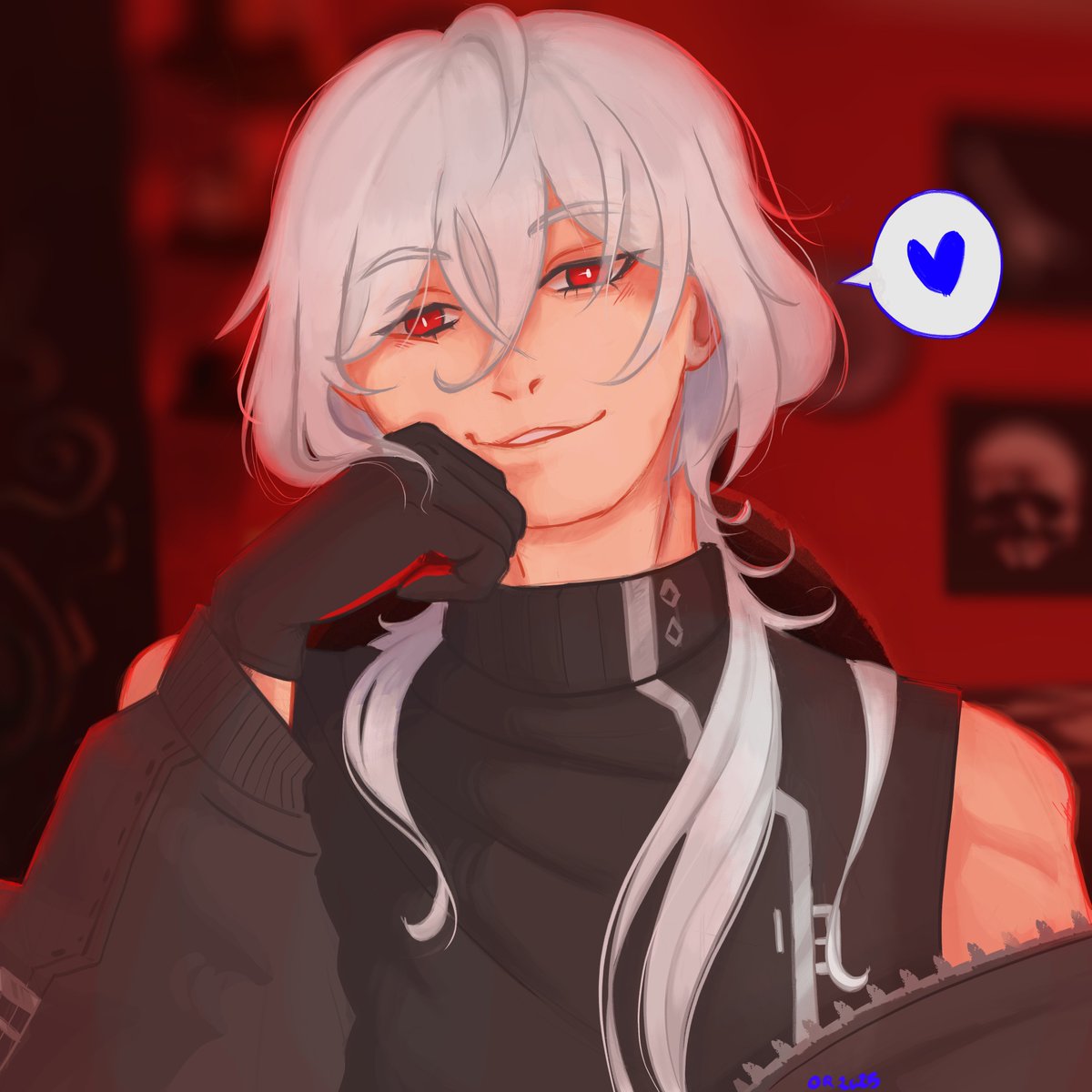 Orauriel_'s tweet photo. "I love you sushine" 🤍
I tried to draw someone else but babygirl called me back 
#ADWD #ADatewithDeath https://t.co/s19DWgW6eC