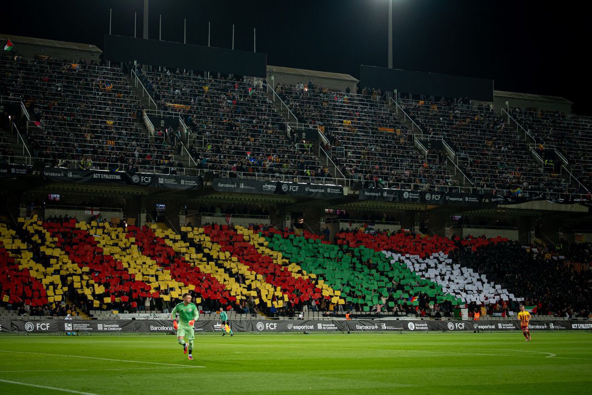 LaMasia_idn's tweet image. Visca Barca y Visca Catalunya y Visca Palestine 🇵🇸 #FreePalestine