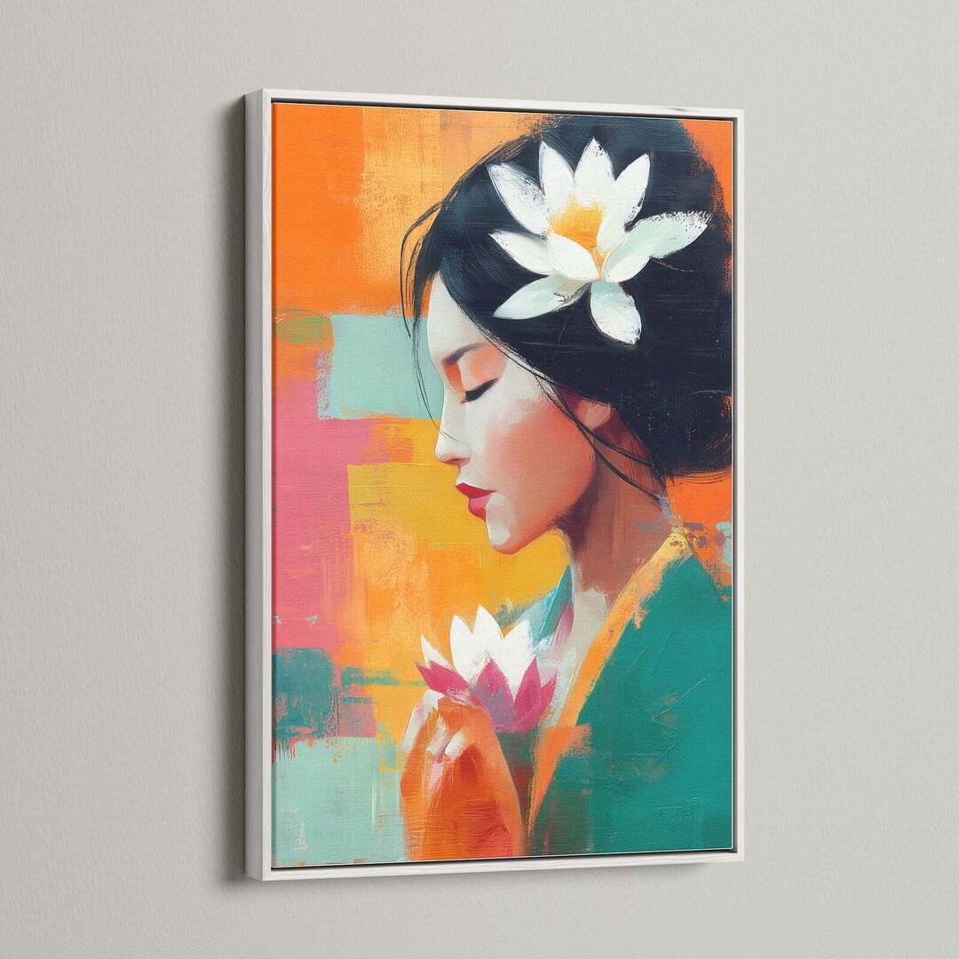 Artoholicas's tweet image. Floral Woman Art Print -  Lotus Flower Abstract Canvas,  Teal &amp;amp; Peach Wall Art,  Spa De...
artoholica.com/en-gb/products…
#FloralArt #AbstractCanvas #LotusFlower #WallArt #TealAndPeach #HomeDecor #SpaDecor #MindfulnessArt #GiftForHer #ArtPrints